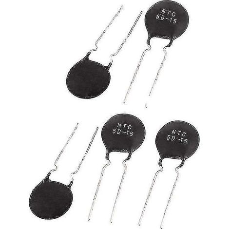 Lot de 5 varistances MOV 5D-15, résistances dépendantes de la tension pour la protection des circuits (1/4)