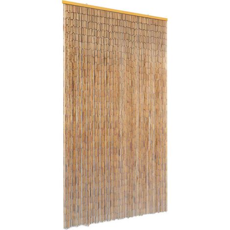 Insektenschutz Türvorhang Bambus 100 x 200 cm