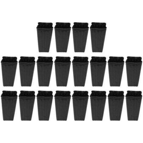 20pcs Tall Tree Pots, Plastic Deep Tree Pots Nursery Seedlings Flower Plant Container Pots for Indoor and Outdoor Garden Plants (1/5)