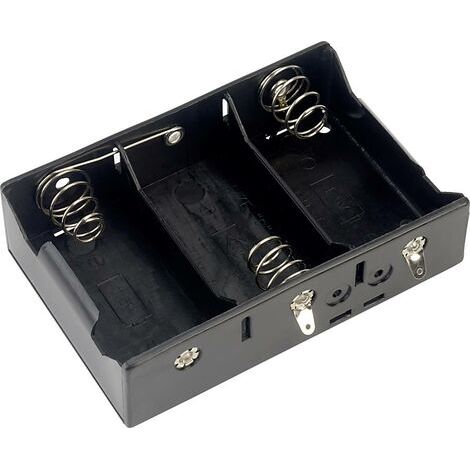TRU COMPONENTS BH-131D Batteriehalter 3x Mono (D) Lötanschluss (1/3)