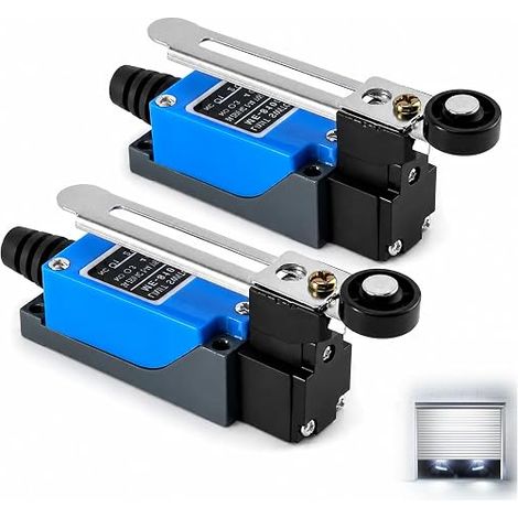 ME 8108 Limit Switch Roller Lever Limit Switch ME 8108 Adjustable Contactor 1NO 1NC 250V AC Micro Switch Position for CNC Milling Machine Automatic Gate (1/5)