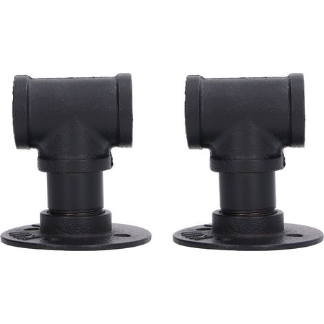 Lot de 2 supports muraux pour bouteilles de vin, avec fixation murale et vis de montage. (1/5)