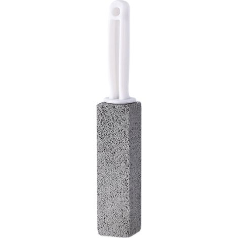 Brosse de toilette en pierre ponce, pour le nettoyage des toilettes à domicile, en calcaire, 3,8 x 3,8 x 23,5 cm (1/5)