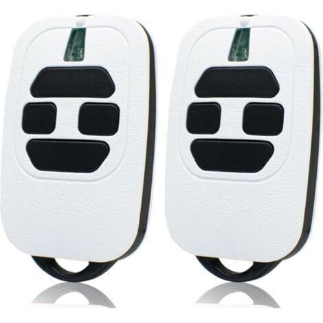 Télécommande portative pour portail garage – Lot de 2 émetteurs 433,92 MHz compatibles DEA GTI2 et GTI4 (1/5)