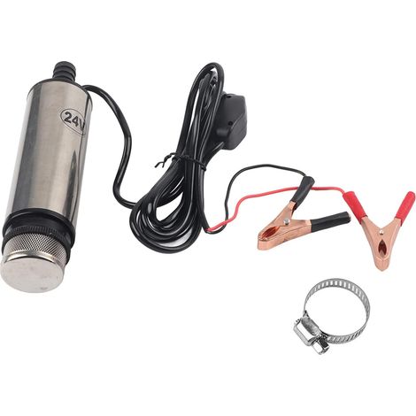 DC 24V Pompe Submersible en Acier Inoxydable Pompe de Transfert pour Outil de Ravitaillement de Kérosène, et Eau (24V) (1/5)