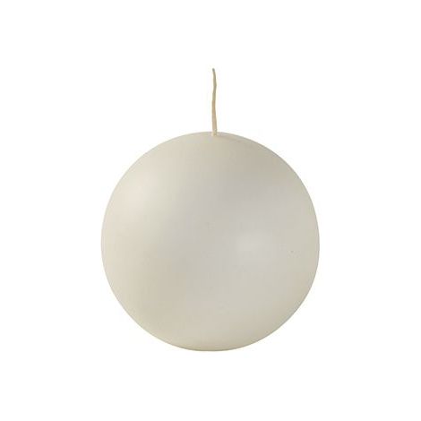 Cereria Di Giorgio Candele Sfera D 10 cm Panna 4 Pz