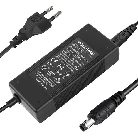 42V 2A Lithium Chargeur de Batterie de Trottinette pour Kugoo S1 S2 S3, Kugoo m2 Pro 36V pour Etwow, GOTRAX GXL V2, G2, G3, G4, Apex, Glider, XR Elite, XR Ultra Charge Rapide (1/5)