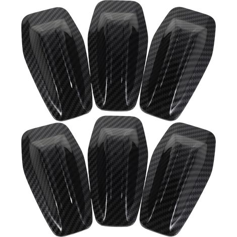 antenne de voiture aileron de requin 6 pièces adhésif en