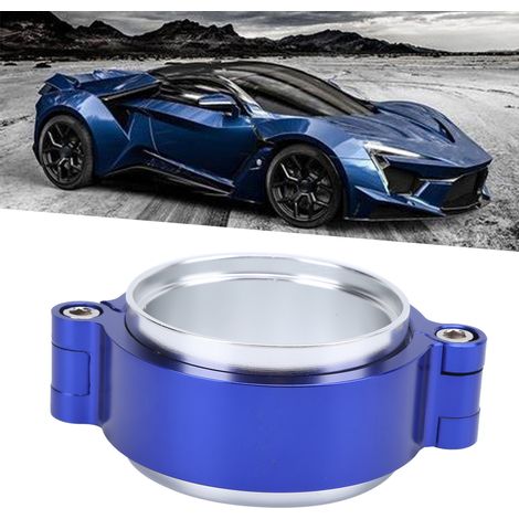 Système d'échappement pour automobiles et motos, échappement HD type V avec bride à clip anodisée TU-KG63MM-BL (1/5)