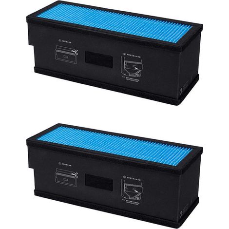 Purificateur d'air électrique, système d'air frais, filtre composite C1 MJXFJ-80-G3, 2 filtres HEPA H13 (1/5)