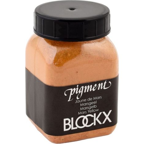 Pigment en poudre - Jaune de Mars - 36 - Blockx - Pot de 100g