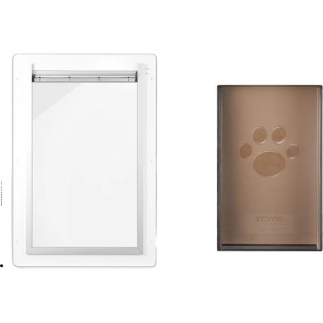Porte pour animaux, cadre en métal, design résistant aux intempéries, M (1/2)