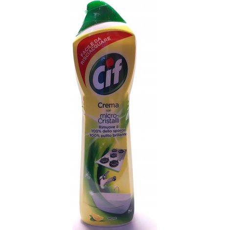 Crème de nettoyage Cif 500ml microcristaux sans traces