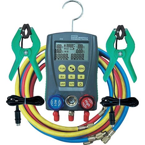 Mano électronique - OM20 - malette 3flex tous gaz et vannes - EID