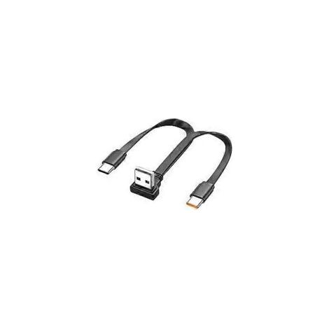 Mehrfachladekabel, Multi-USB-Kabel, 2-in-1 Universal-USB-Ladekabel, Mehrfachladekabel-Adapter für Smartphone und Tablet (50 cm lang) - Crezuo