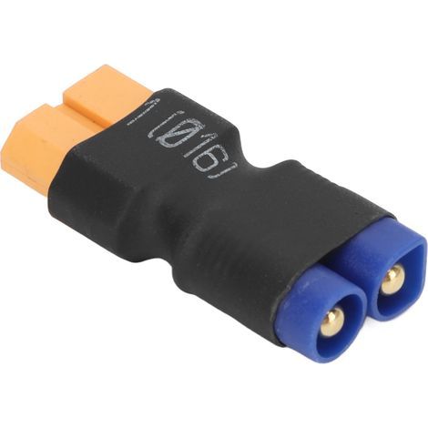 Adaptateur de connexion XT60 à EC3 pour batteries RC, avion, voiture, drone et modélisme (1/5)