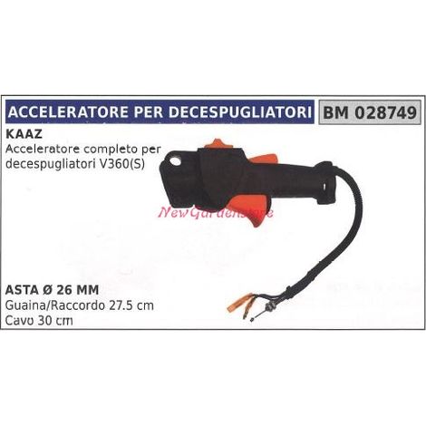 Manettino acceleratore KAAZ decespugliatore V360(S) 028749