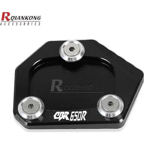 Motorrad für Honda CBR250R CBR250F CBR300R CBR500R CBR600F CBR600RR CBR650F CBR650R CNC Seitenständer vergrößert Seitenständer-Fußplatte--CBR650R Logo16 (1/5)