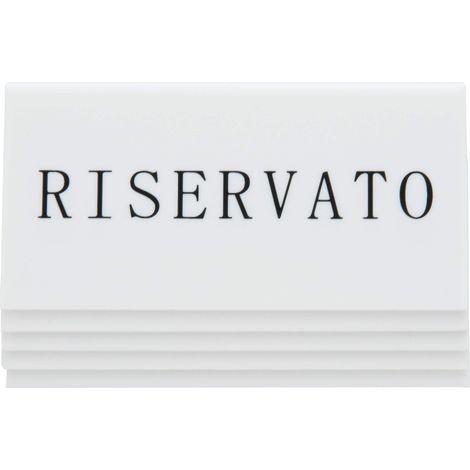 Set 5 Segnatavolo Riservato