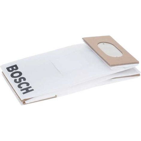 Sac filtrant Bosch pack de 3 68005411067 - Papier blanc