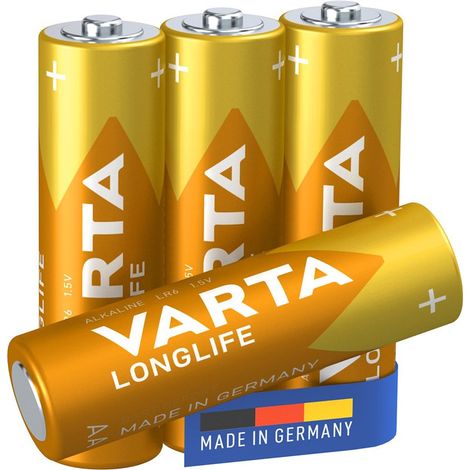 Varta 1x4 LR Piles Alcalines 2600mAh 1,5V Acier
