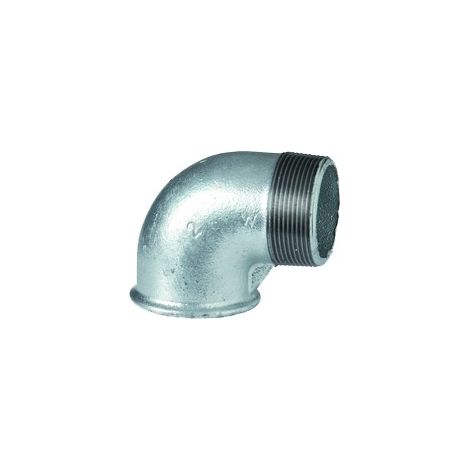 Codo galvanizada 90º MH 92 - ATUSA Diámetro: Ø3/4"