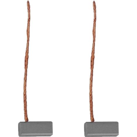 2x Trade-Shop Motorkohlen Kohlebürsten Schleifkohlen 6,5 x 6,5 x 13mm 12-24 Volt für verschiedene KFZ-Motoren Rolltor Garagentor Antriebe Lichtmaschine