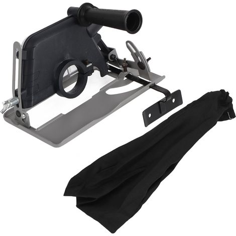 Support robuste pour meuleuse d'angle 100 mm, réglable à 45°, en alliage d'aluminium et plastique solide, support de coupe ajustable (1/5)