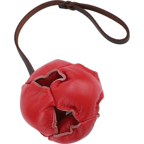 Balle d'entraînement pour chien, libération d'énergie, réduction de l'anxiété, exercice interactif et récompense sur corde, jouet pour chiens de petite et moyenne taille, rouge (1/5)