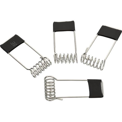 40 x 16 mm Recessed Spotlight Spring Clips 20 Pieces Diode Emitter Lighting Accessories Security Ceiling Clips Lamp (1/5)