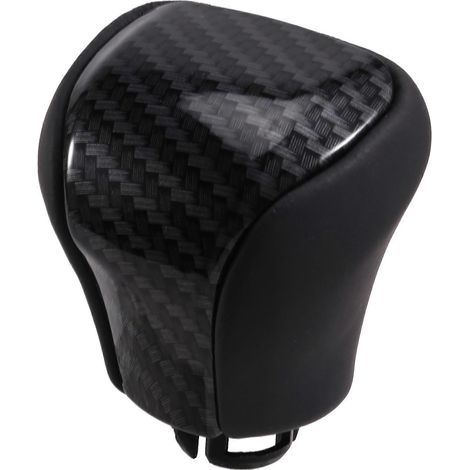 Pommeau de levier de vitesse automatique en fibre de carbone 33504-60490 pour Lexus LX570 LS460 (2016-2020), conduite à gauche. (1/5)