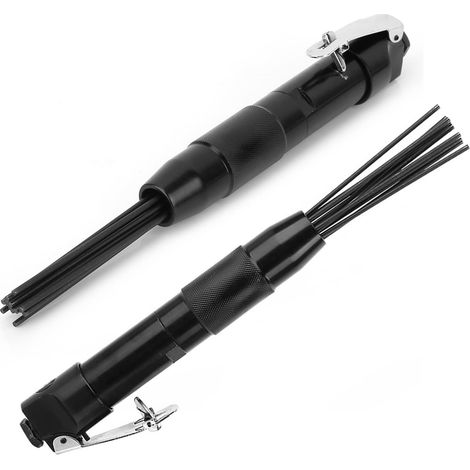 Compressed Air Needle Scaler 4400RPM Compressed Air Rust Remover Electric Rust Remover Compressed Air Tool Accessory Tool for Welders (1/5)