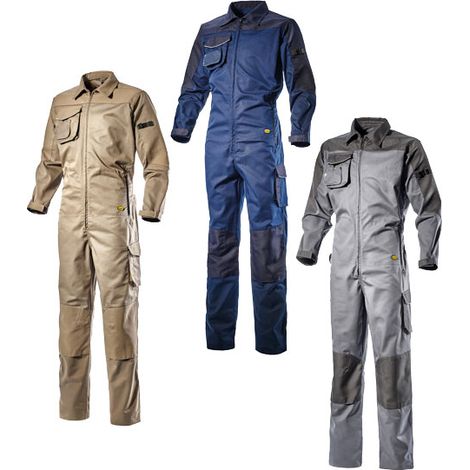 Mono de trabajo Diadora Utility OVERALL POLY - S - Azul (1/3)