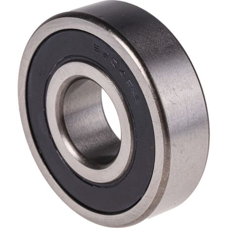 Roulement à billes étanche rigide, ø int. 20mm, ø ext. 52mm, larg. 15mm ( Prix pour 1 )