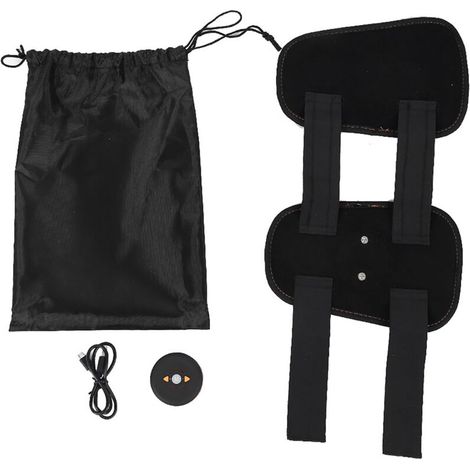 Ceinture de fitness EMS pour jambes et cuisses, appareil de massage musculaire domestique (boîtier orange)-AquaForge (1/5)