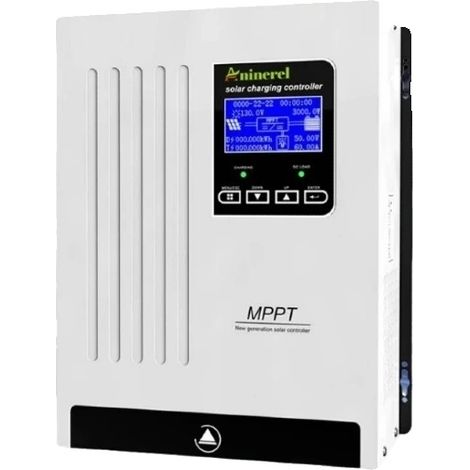 Controlador de carga solar, seguimiento automático de potencia máxima, compatibilidad versátil, 80A-MPPT (1/5)