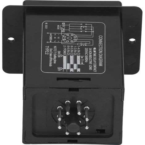 JYIO Zeitrelais mit digitaler Anzeige, hochpräzise Zyklusverzögerungssteuerung, 50/60 Hz, 220 V AC, 999 M (1/5)