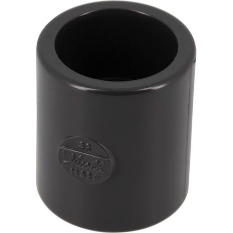 manchon pvc pression - femelle / femelle - diamètre 32 mm - um32f