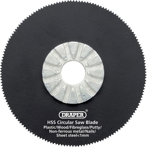 Draper HSS Circular Saw Blade 63mm Dia. x 18tpi (26073) (1/5)