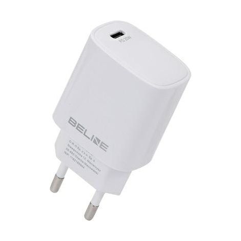 20-W-Beline-USB-C-Wandladegerät mit Power Delivery, Weiß (1/3)
