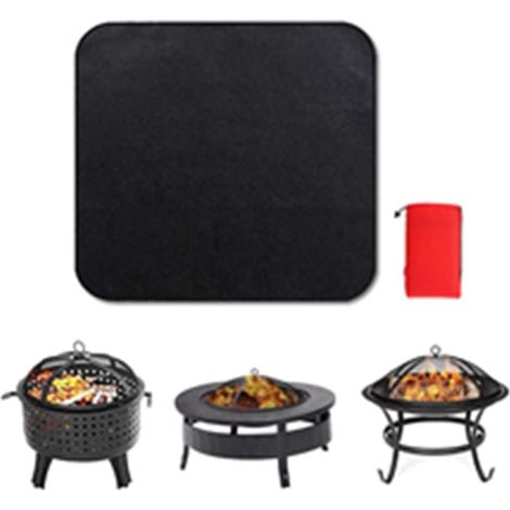 Tapis de protection pliable pour plancher, tapis de protection de sol, apis de protection sous barbecue, tapis de barbecue, tapis de protection sous barbecue,tapis de protection anti-feu (1/5)