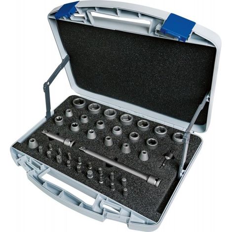 Set chiave del PowerCock 710 KS 40 40-TLG.3 / 8 pollici 6-KANT, I6-KANT, T / E / P / XZN ASW (1/5)