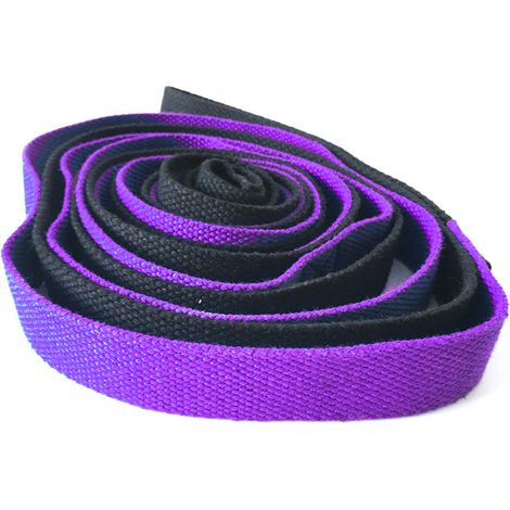 Bandes De Stretch En Coton - Non Élastique - Pour Yoga Pilates Danse - 240 X 3 Cm - 1 Pièce (1/5)