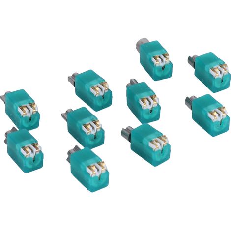10 pièces Moteur Vibrant Miniature pour Smartphone, Micro Moteur à Vibration Creux 1‑3.7V 5400 RPM (1/5)