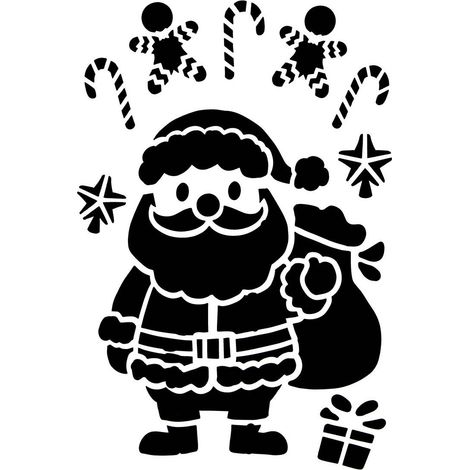 SCHABLONE WEIHNACHTEN PVC 23X34 - (1/5)