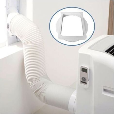 Bluedeer – Adaptateur de tuyau pour climatiseur mobile 150mm – Polypropylène durable et flexible – Installation sans outil – Évacuation air chaud fenêtre (1/4)