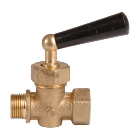 Robinet porte-manomètre - MF 1/4' fileté taraudé avec purge