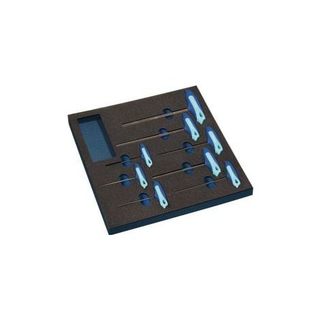 Módulo de herramientas 8 pzs 2/3 módulo anchos de llave 2-10mm TECWERK (1/2)