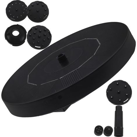 Fontaine Solaire Flottante Pour Jardin, Bassin Et Étang Pompe à Eau Solaire Auto-alimentée Pour Décoration Extérieure (1/5)