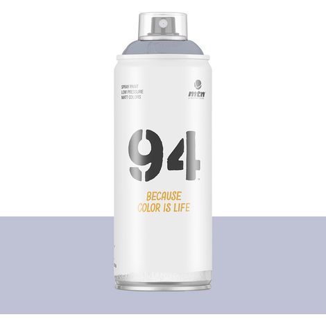 Bombe de peinture aérosol MTN 94 Gris requin (RV-307) 0,4 L (1/2)